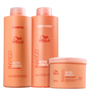 Kit Wella Professionals Invigo Nutri-Enrich Salon Triplo
