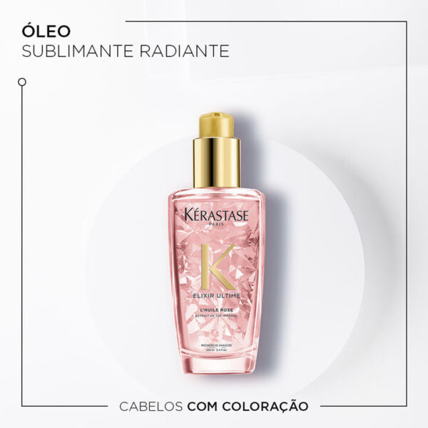 Óleo Capilar Kérastase Elixir Ultime L'Huile Rose - Imagem 3