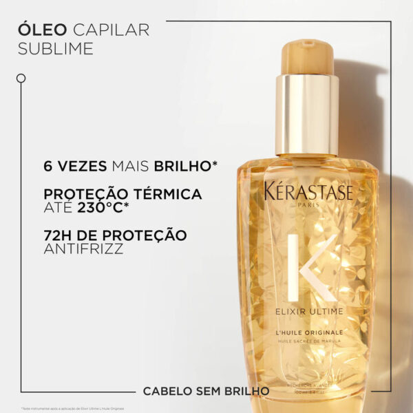 Óleo Capilar Kérastase Elixir Ultime L’Huile Originale Dragon Rouge - Imagem 3