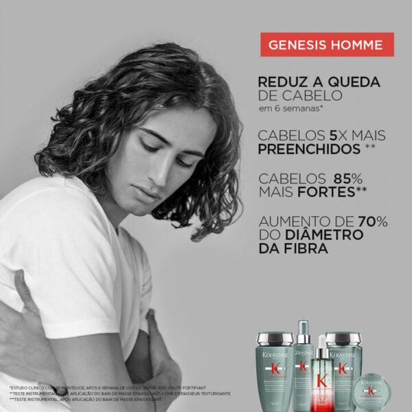 Sérum Kérastase Genesis Homme Anti-Chute Fortifiant - Imagem 4