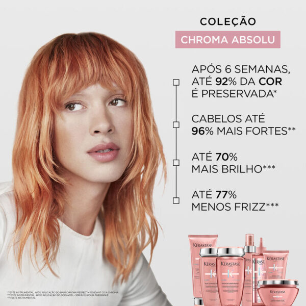Shampoo Kérastase Chroma Absolu Bain Riche Chroma Respect - Imagem 5